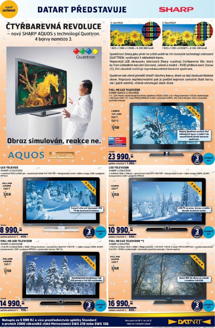 leták Datart strana 1 leták Datart strana 1