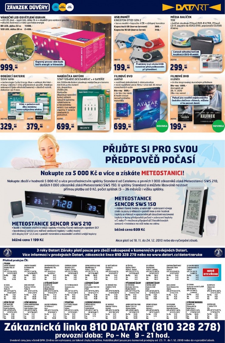 leták Datart strana 1 leták Datart strana 1