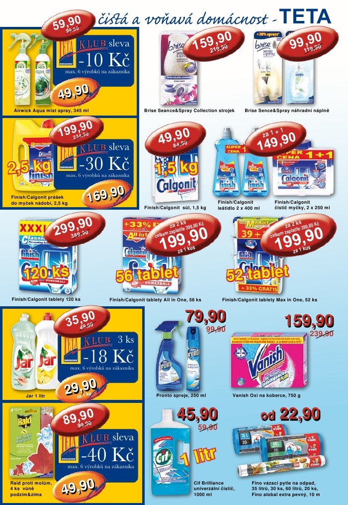 leták TETA drogerie strana 1 leták TETA drogerie strana 1