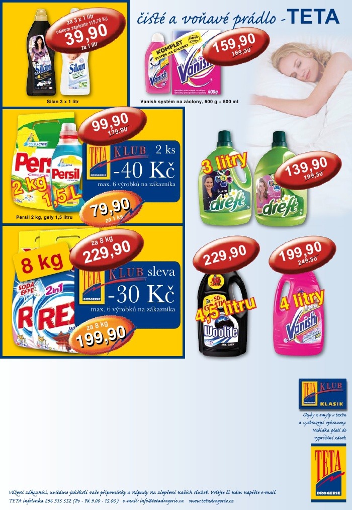 leták TETA drogerie strana 1 leták TETA drogerie strana 1