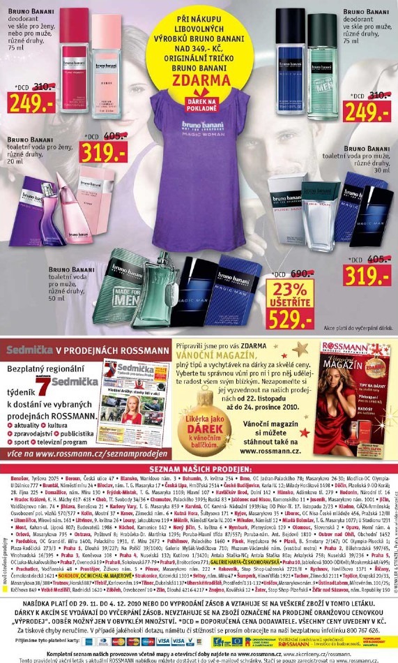leták Rossmann strana 1 leták Rossmann strana 1