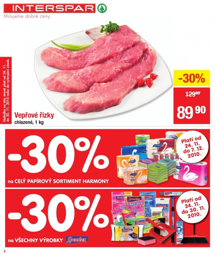 leták Interspar akční leták strana 1 leták Interspar akční leták strana 1