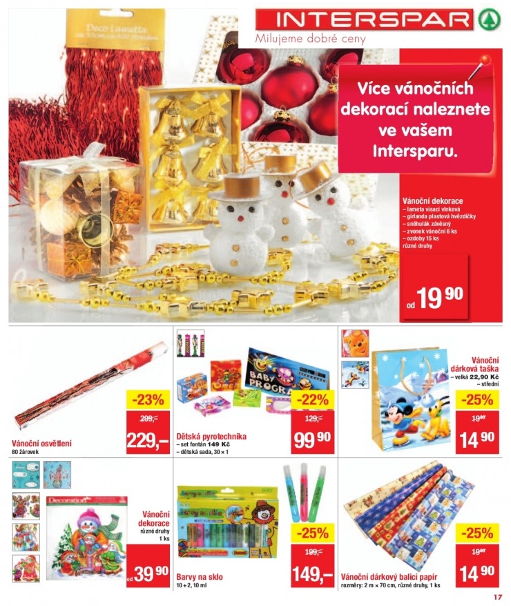 leták Interspar akční leták strana 1 leták Interspar akční leták strana 1