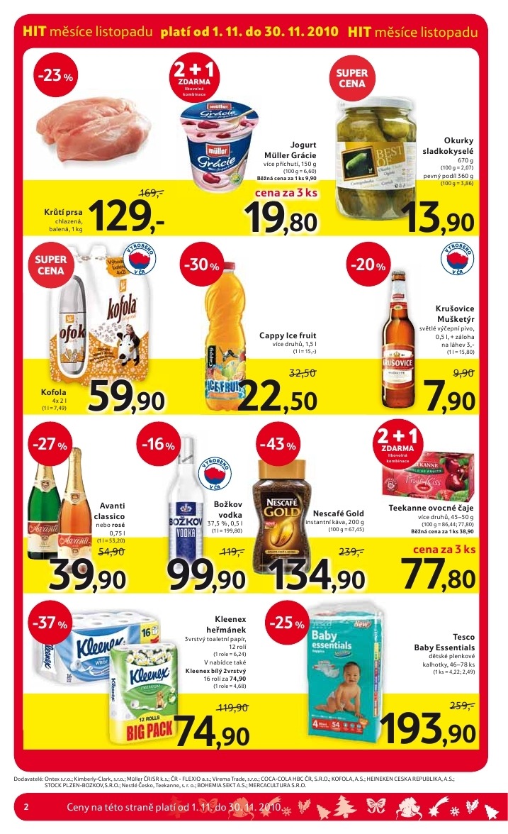 leták Tesco akční leták strana 1 leták Tesco akční leták strana 1