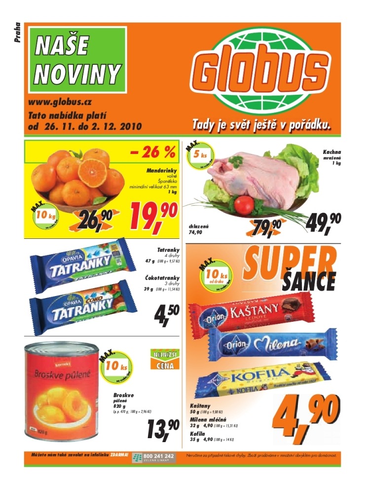 leták Globus leták strana 1 leták Globus leták strana 1