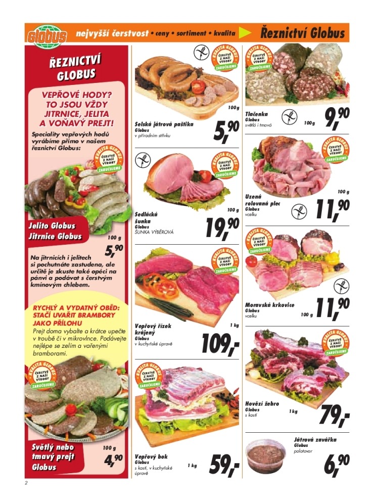 leták Globus leták strana 1 leták Globus leták strana 1