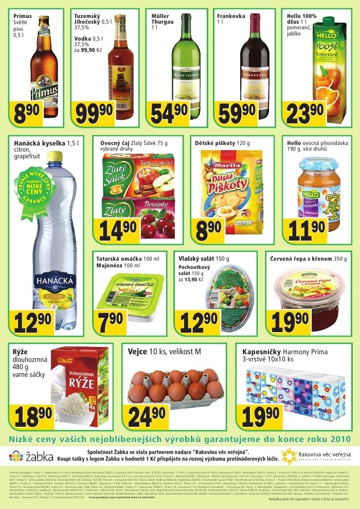 leták Žabka leták strana 1 leták Žabka leták strana 1