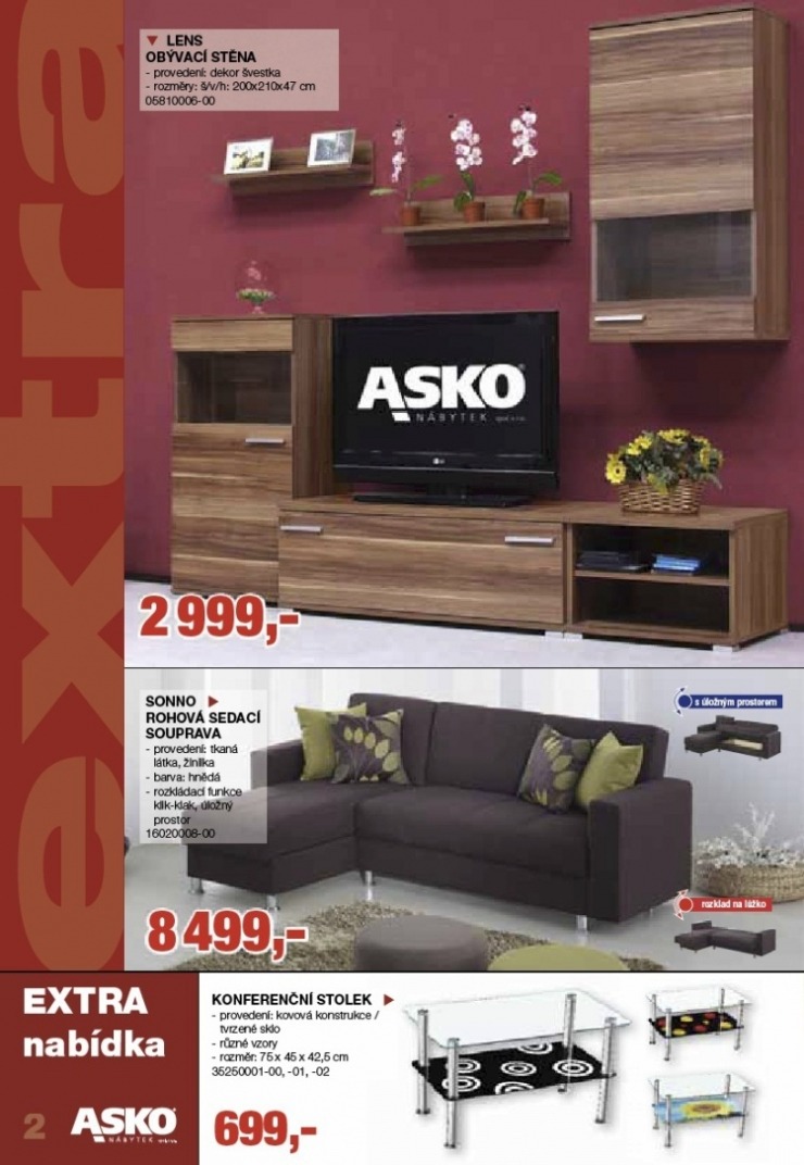 leták Asko nábytek leták strana 1 leták Asko nábytek leták strana 1