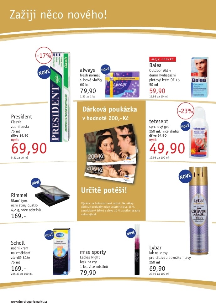 let�k DM drogerie let�k strana 1