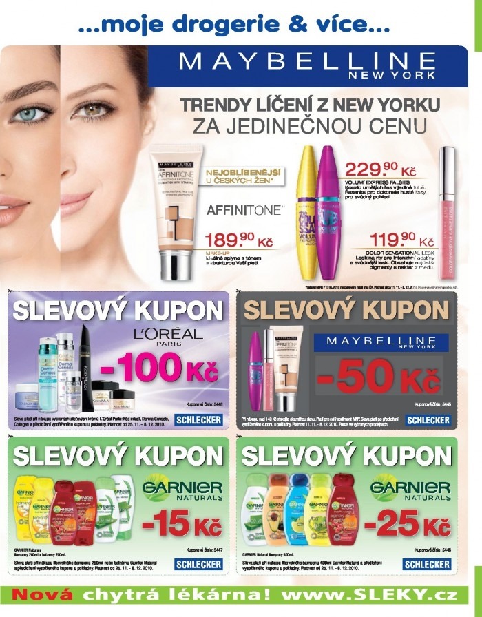 leták Schlecker akční leták strana 1 leták Schlecker akční leták strana 1