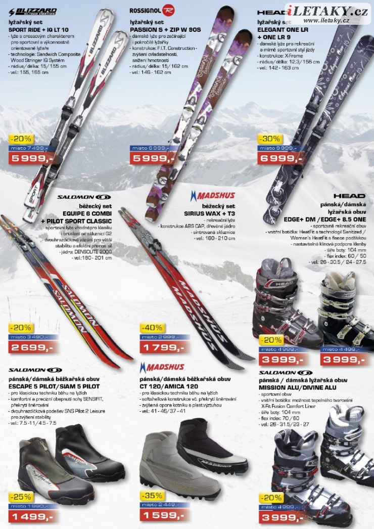 leták Sportisimo strana 1 leták Sportisimo strana 1