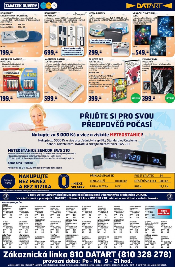 leták Datart strana 1 leták Datart strana 1