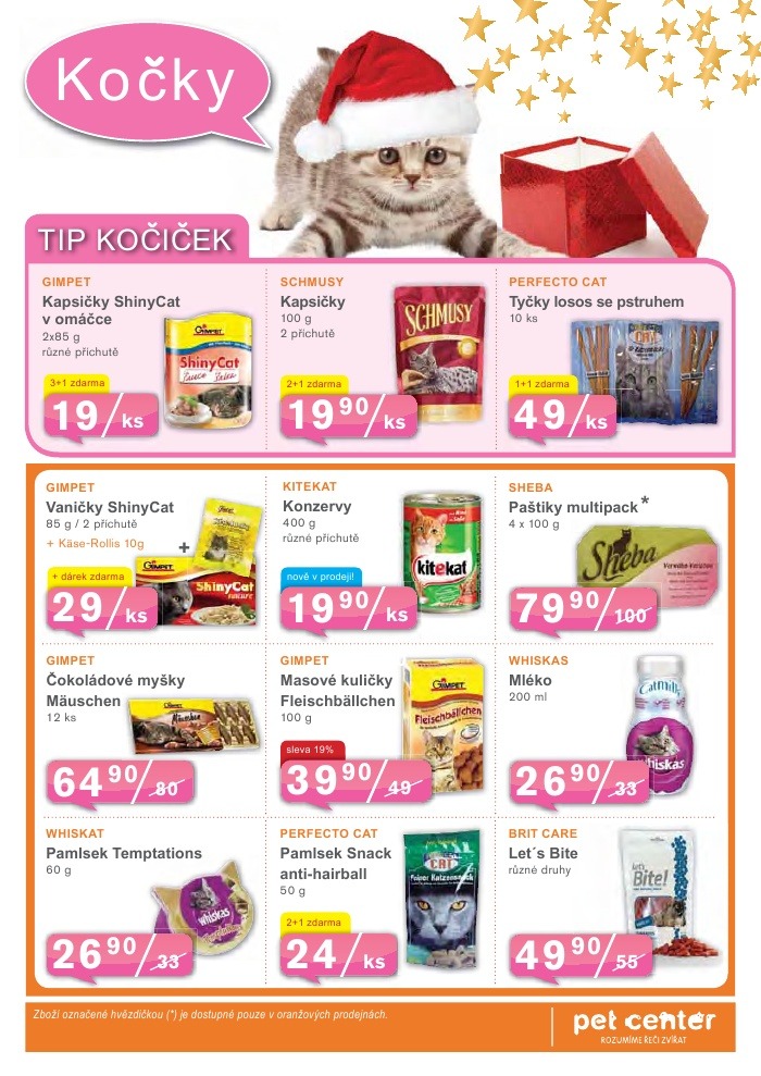 leták Pet Center strana 1 leták Pet Center strana 1
