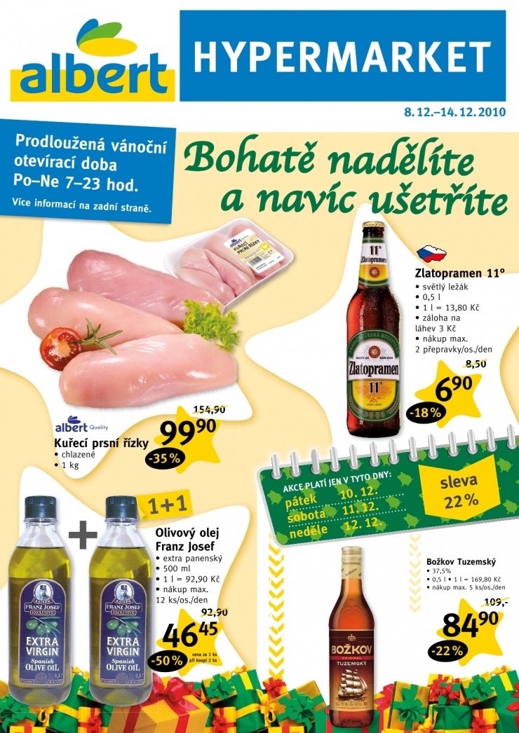 leták Albert Hypermarket aktuální leták strana 1 leták Albert Hypermarket aktuální leták strana 1