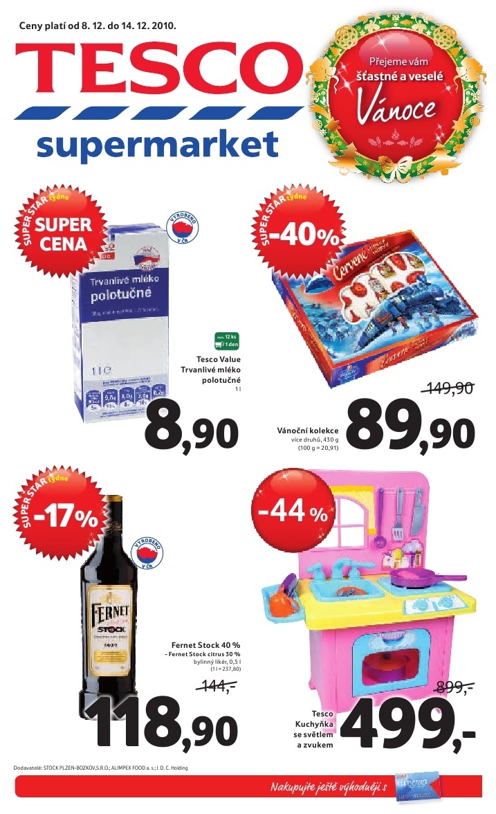 leták Tesco leták strana 1 leták Tesco leták strana 1