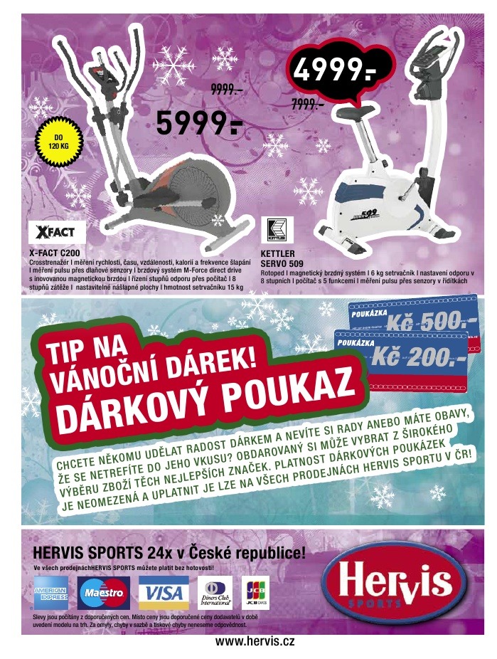 leták Hervis strana 1 leták Hervis strana 1