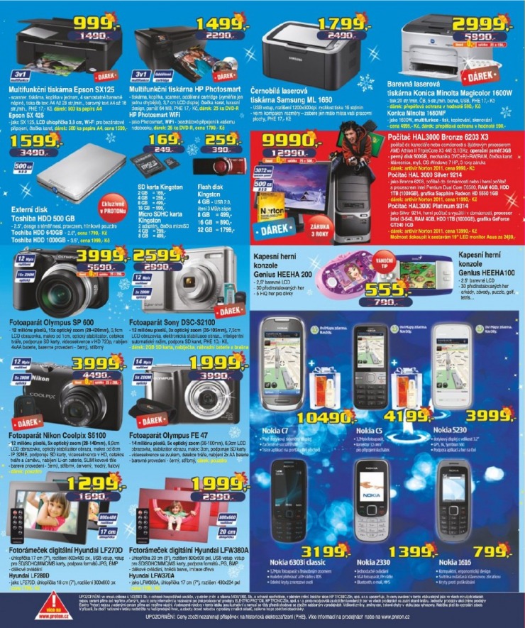 leták Proton strana 1 leták Proton strana 1