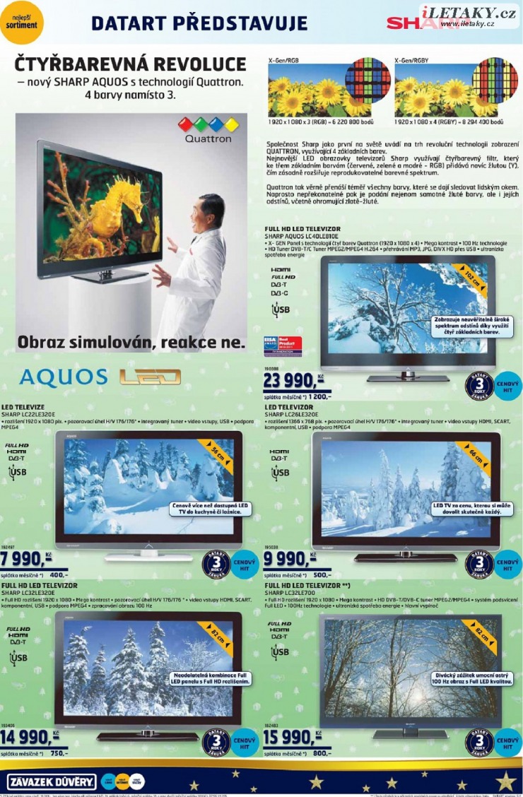 leták Datart strana 1 leták Datart strana 1
