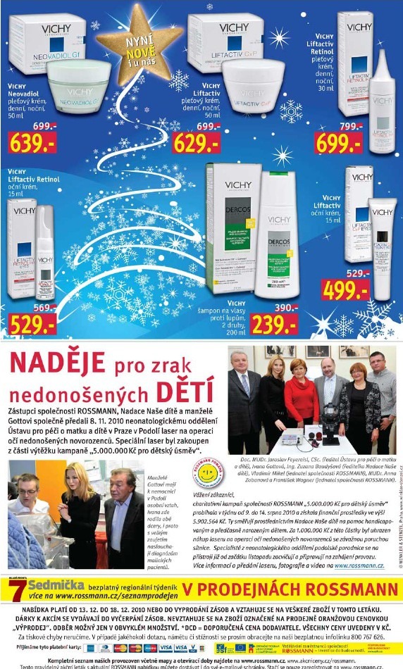 leták Rossmann strana 1 leták Rossmann strana 1