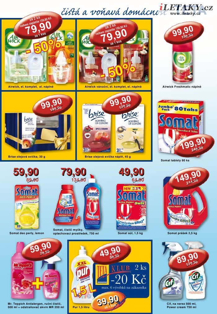 leták TETA drogerie strana 1 leták TETA drogerie strana 1