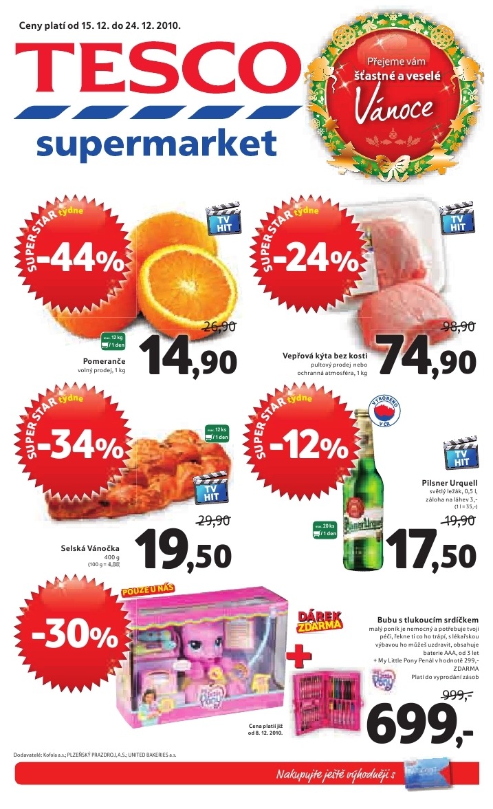 letk Tesco aktuln letk strana 1