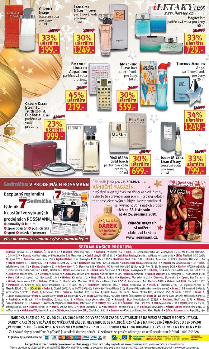 leták Rossmann strana 1 leták Rossmann strana 1