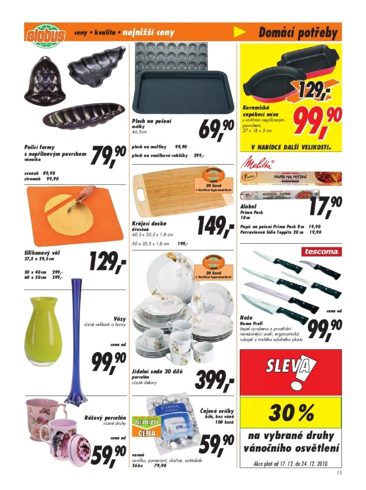 leták Globus akční leták  strana 1 leták Globus akční leták strana 1