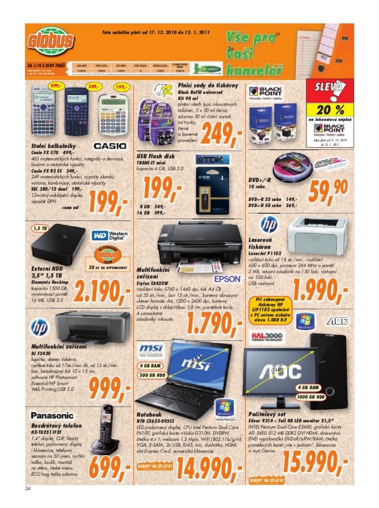 leták Globus akční leták  strana 1 leták Globus akční leták strana 1