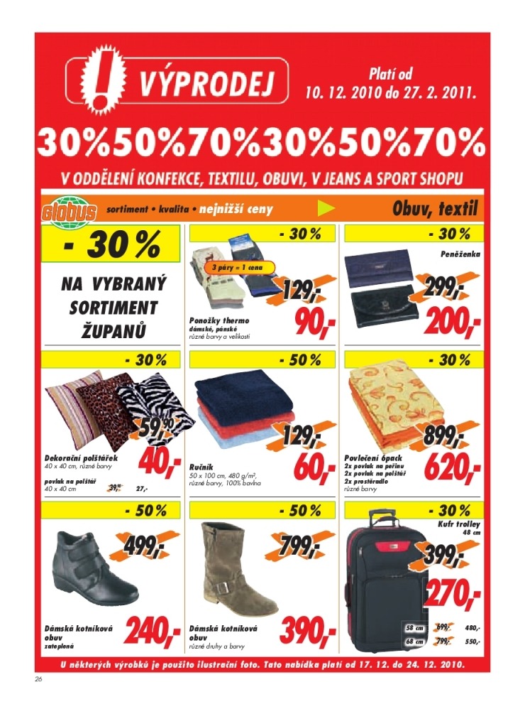 leták Globus akční leták  strana 1 leták Globus akční leták strana 1