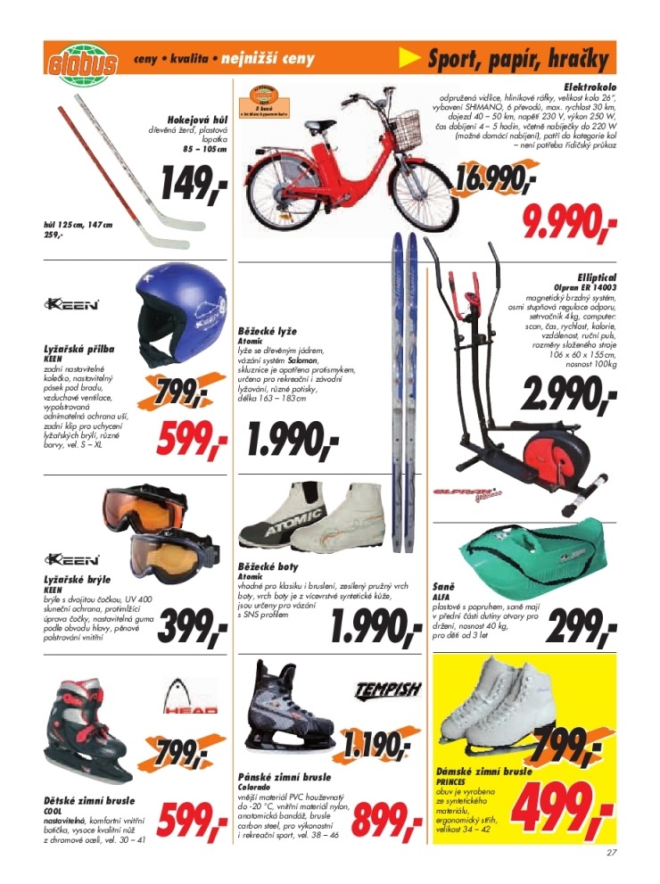 leták Globus akční leták  strana 1 leták Globus akční leták strana 1