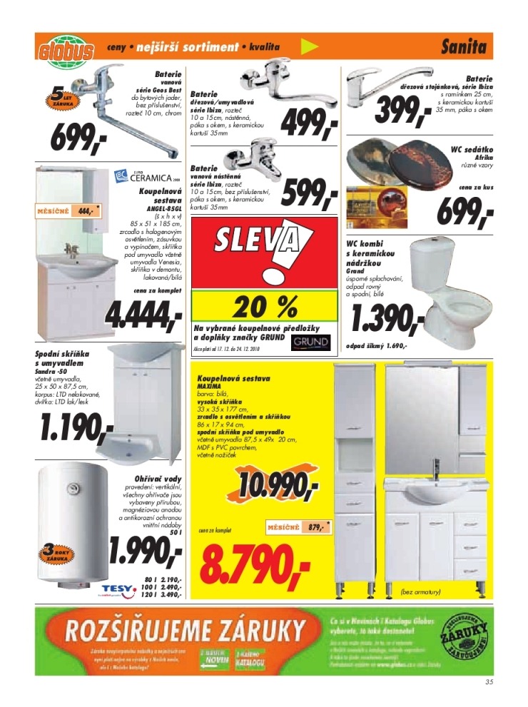 leták Globus akční leták  strana 1 leták Globus akční leták strana 1