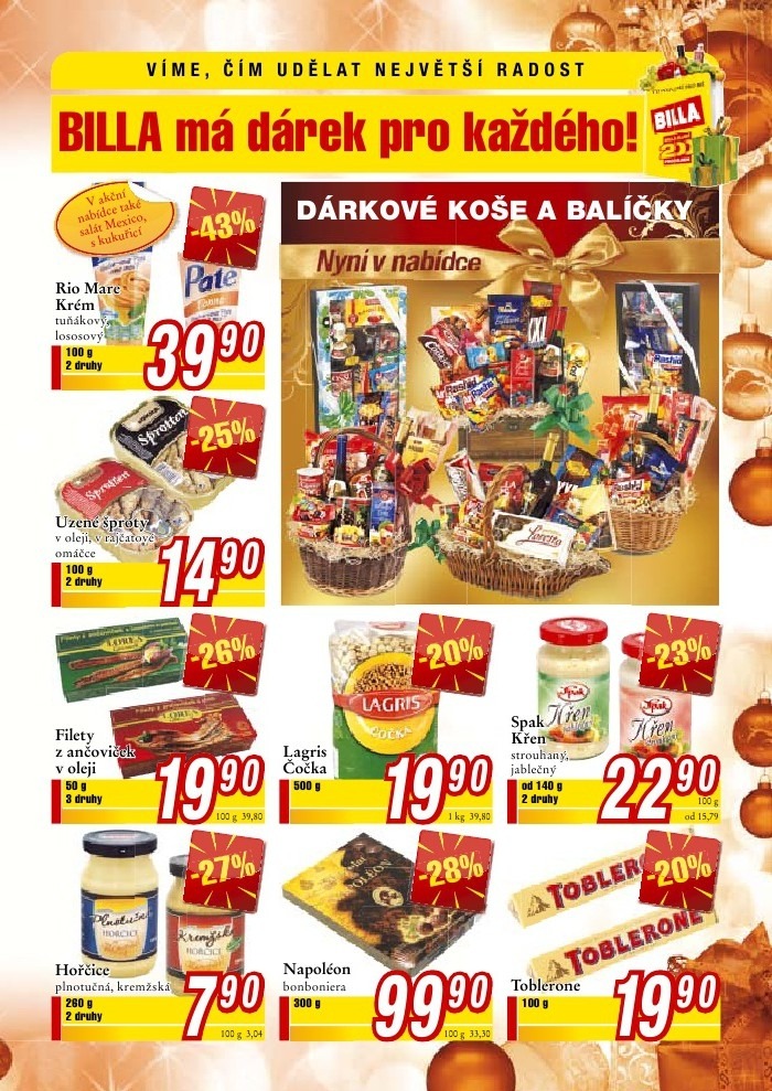 let�k Billa ak�n� let�k strana 1