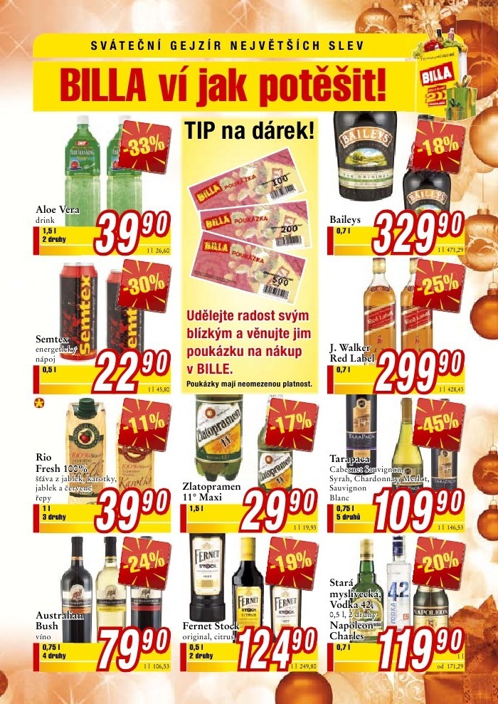 let�k Billa ak�n� let�k strana 1