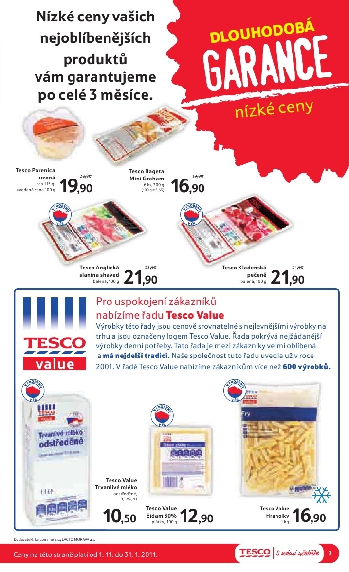 leták Tesco leták strana 1 leták Tesco leták strana 1