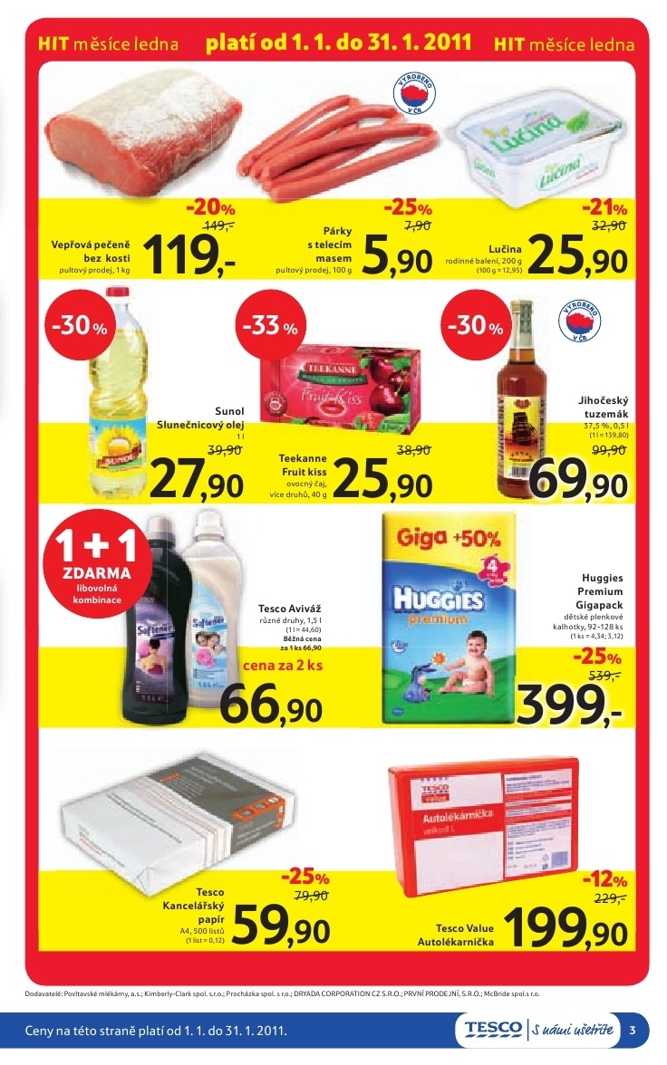 leták Tesco Akční leták strana 1 leták Tesco Akční leták strana 1