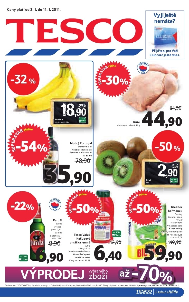 letk Tesco aktuln letk strana 1