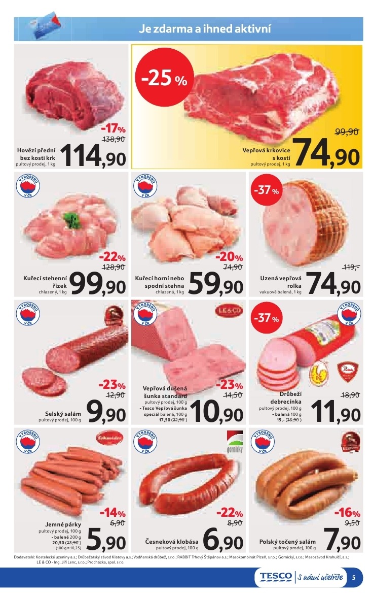 leták Tesco aktuální leták strana 1 leták Tesco aktuální leták strana 1