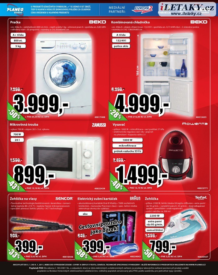 leták Planeo Elektro strana 1 leták Planeo Elektro strana 1