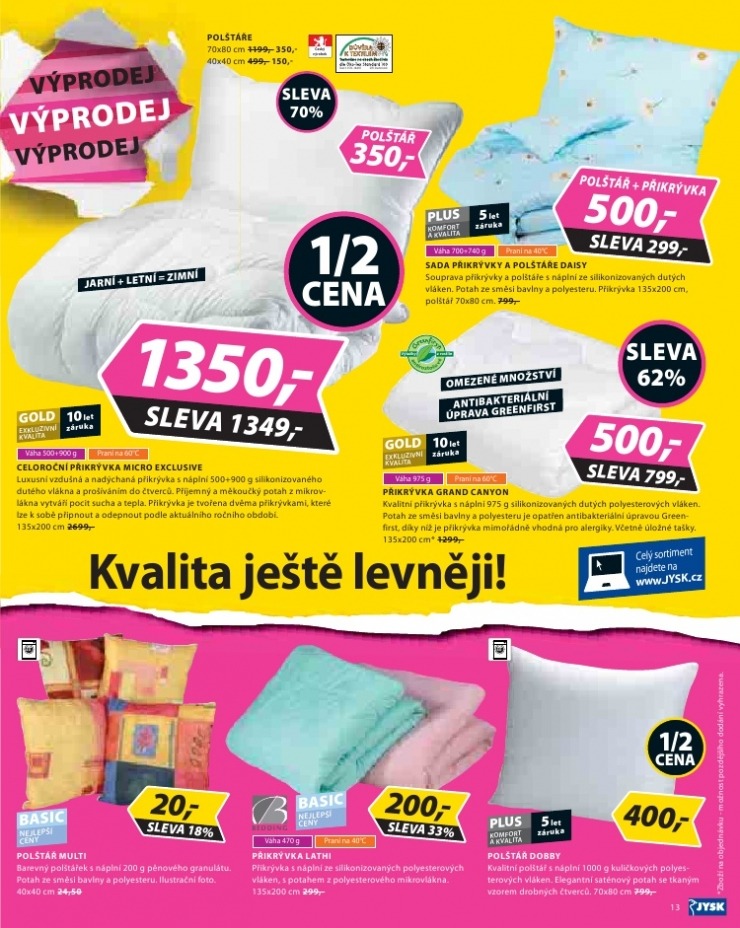 leták Jysk Leták strana 1 leták Jysk Leták strana 1