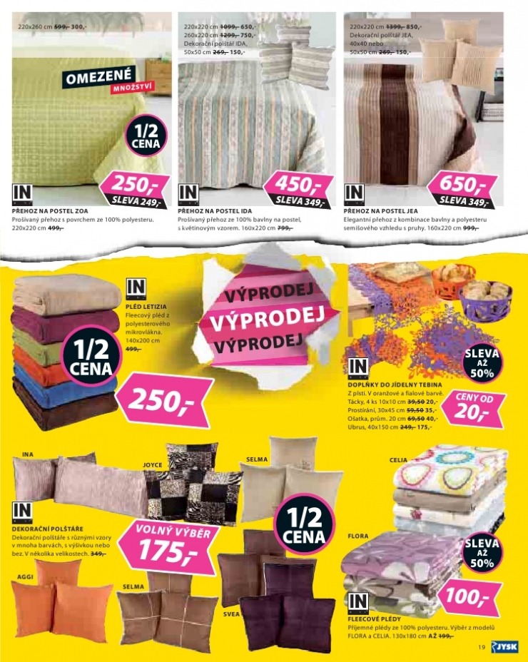 leták Jysk Leták strana 1 leták Jysk Leták strana 1