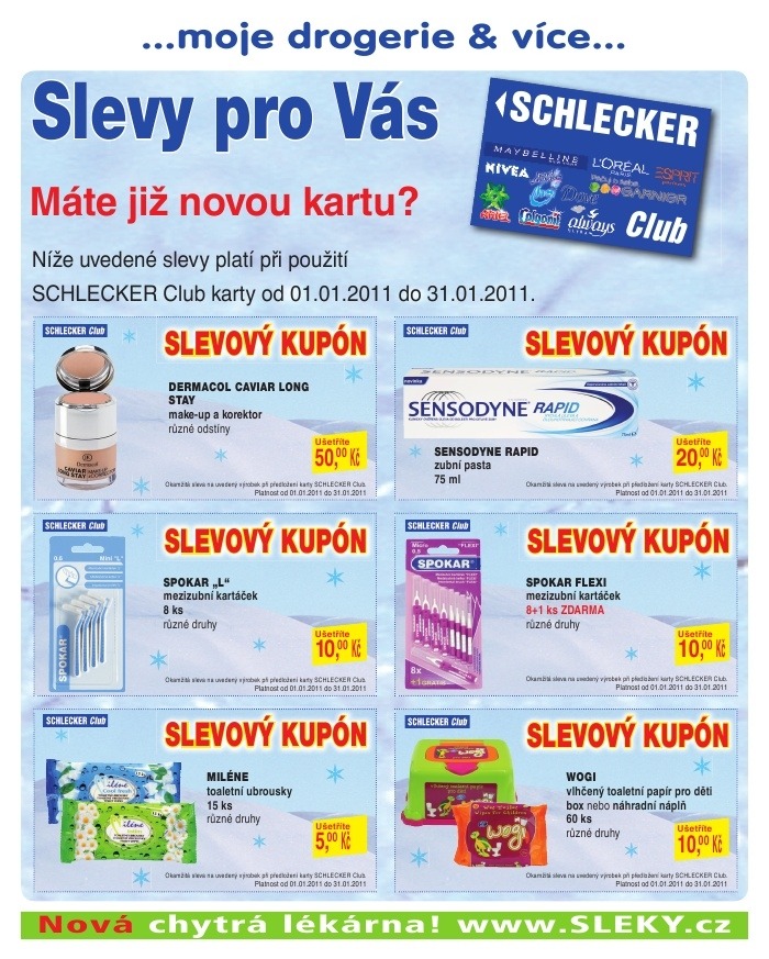 leták Schlecker leták strana 1 leták Schlecker leták strana 1