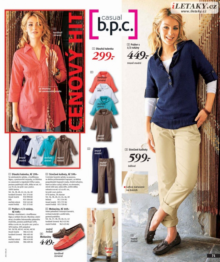 leták Bonprix strana 1 leták Bonprix strana 1