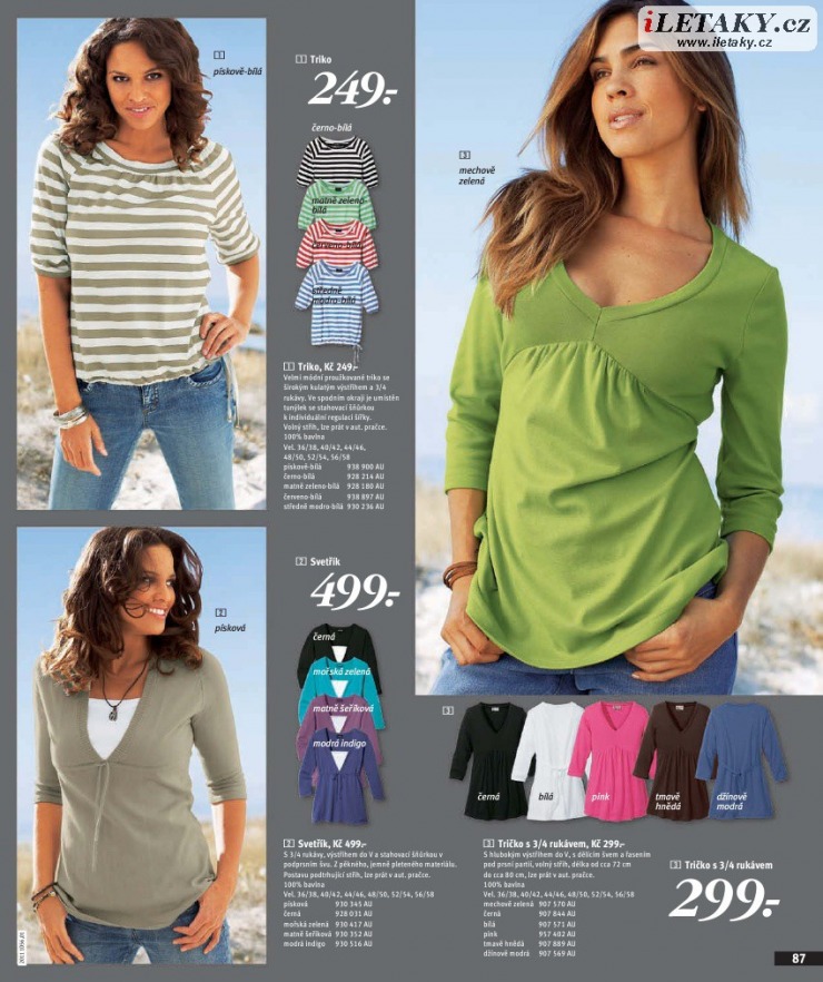 leták Bonprix strana 1 leták Bonprix strana 1