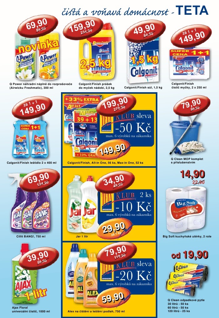 leták TETA drogerie strana 1 leták TETA drogerie strana 1