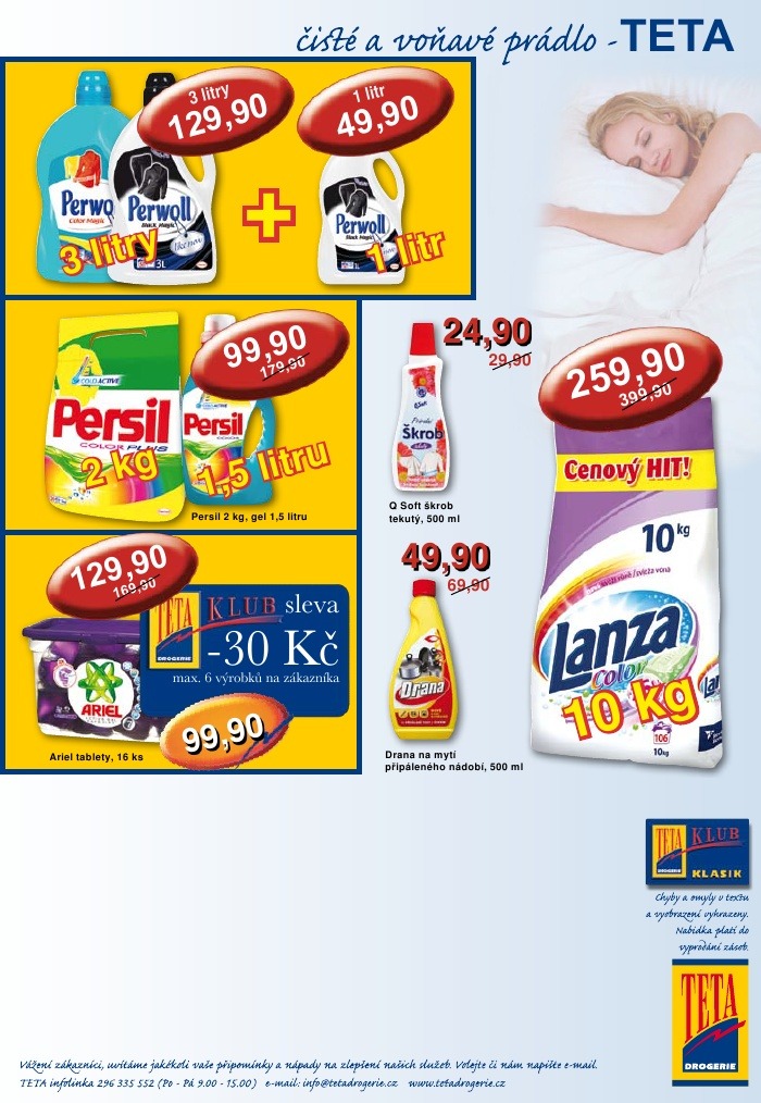 leták TETA drogerie strana 1 leták TETA drogerie strana 1