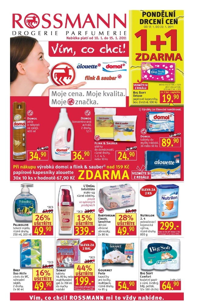 leták Rossmann strana 1 leták Rossmann strana 1