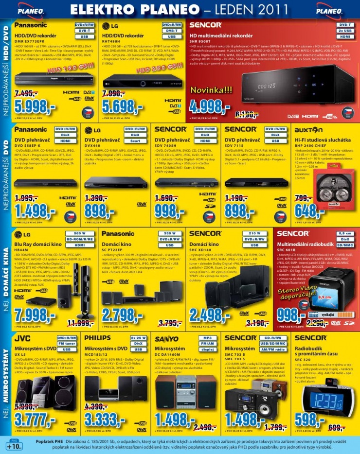 leták Planeo Elektro strana 1 leták Planeo Elektro strana 1
