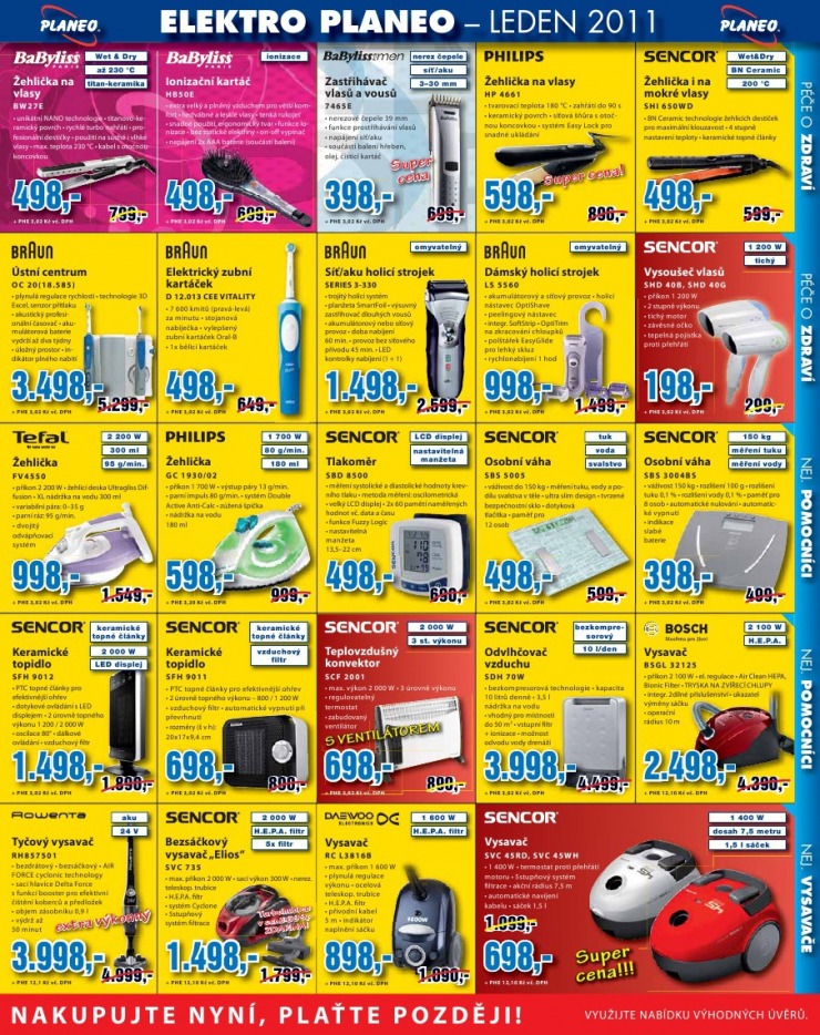 leták Planeo Elektro strana 1 leták Planeo Elektro strana 1