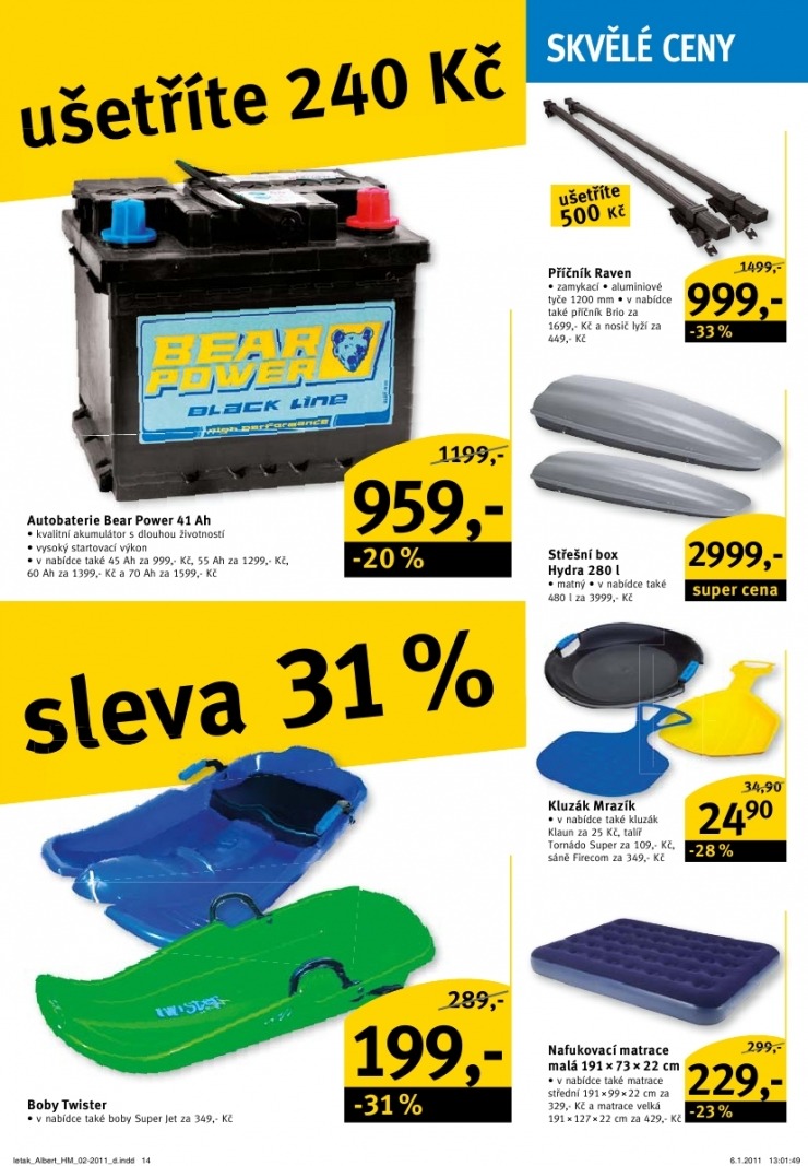 leták Albert Hypermarket leták strana 1 leták Albert Hypermarket leták strana 1
