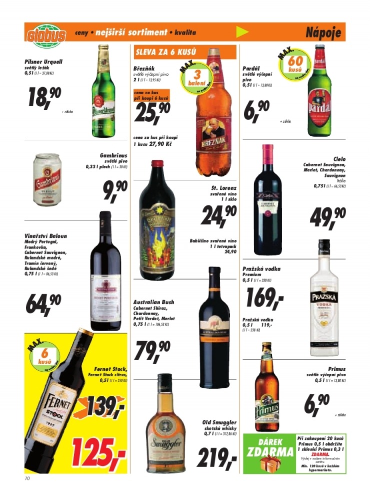 leták Globus leták strana 1 leták Globus leták strana 1